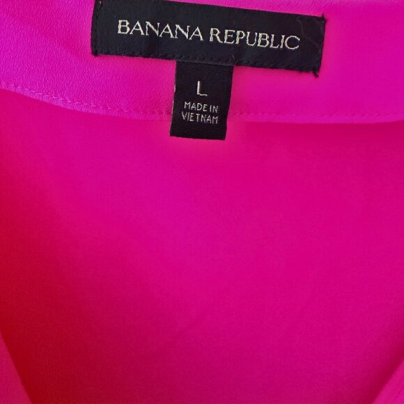 Banana Republic, Pink, Blouse, L - Picture 6 of 6